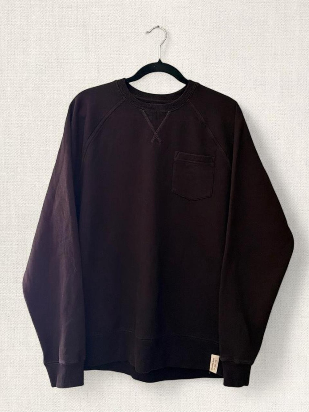 The Normal Brand Men's Classic Crewneck - Dark Brown